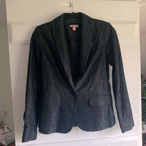 Lilly Pulitzer Black Lace Blazer Size 4